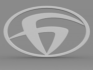 bzkt logo Modello 3D