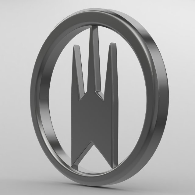 baz logo 3D Модель .c4d .max .obj .3ds .fbx .stl .blend