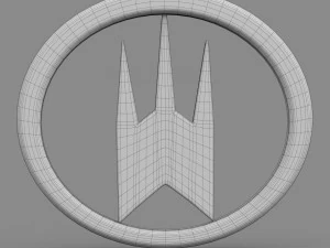 baz logo 3D Model