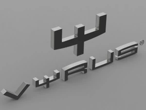 vyrus logo 3D Model