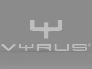 vyrus logo 3D Model