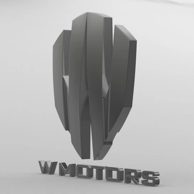 w motors logo 3D Model .c4d .max .obj .3ds .fbx .stl .blend
