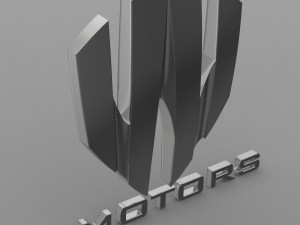 w motors logo Modelo 3D