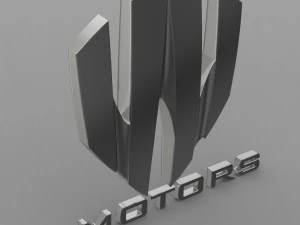w motors logo 3D Model