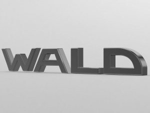 wald logo 3D Model