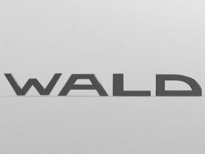 wald logo Modèle 3D