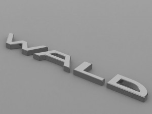 wald logo Modèle 3D
