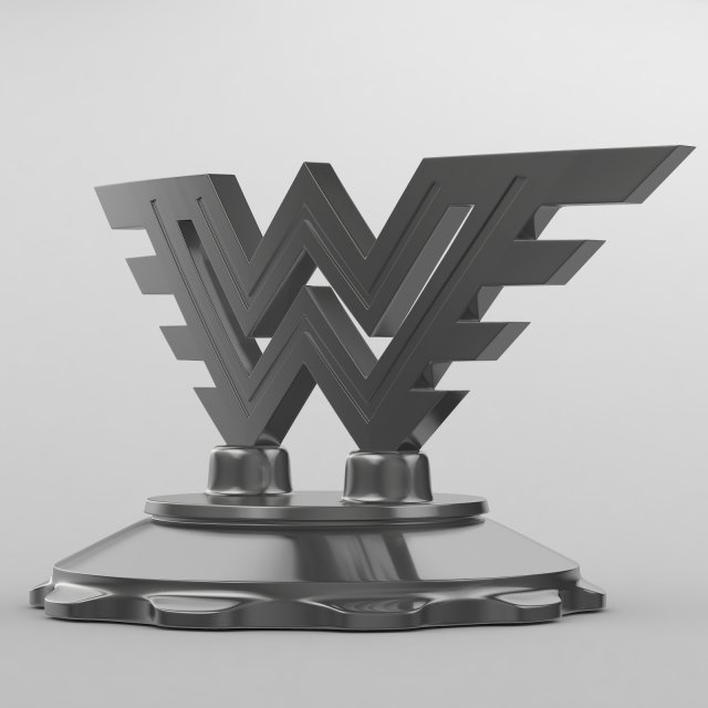 wanderer logo 3D Model .c4d .max .obj .3ds .fbx .stl .blend
