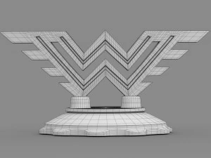 wanderer logo 3D Model