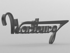 wartburg logo Model 3D