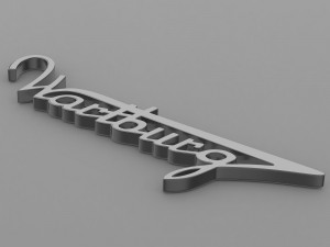 wartburg logo Model 3D
