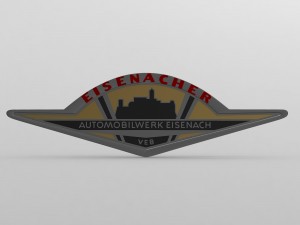wartburg logo 2 3D मॉडल