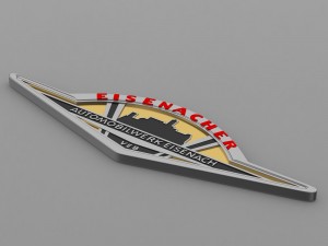 wartburg logo 2 3D मॉडल
