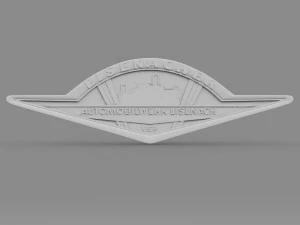 wartburg logo 2 3D Model