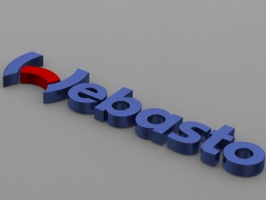 webasto logo 3Dモデル