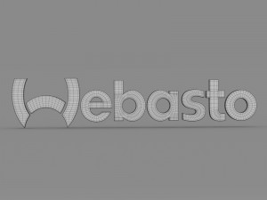 webasto logo 3Dモデル