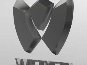 weber logo 3D 모델