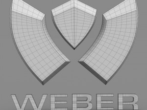 weber logo 3D Модель