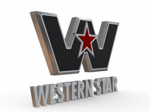 western star logo 3D Модель