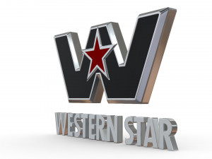 western star logo 3D Модель