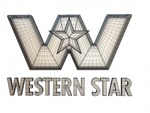 western star logo 3D Модель
