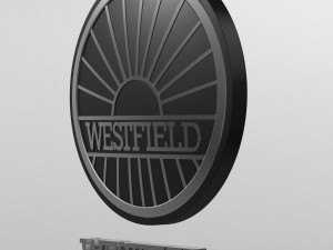 westfield logo 3D 模型
