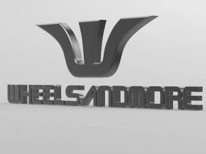 wheelsandmore logo 3D Model