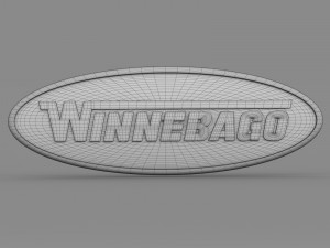 winnebago logo 2 3D Model