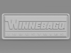winnebago logo 3 3D Model