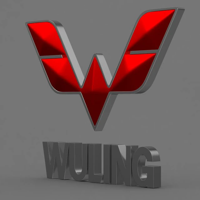 wuling logo 3D Model .c4d .max .obj .3ds .fbx .stl .blend 