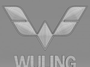 wuling logo 3D Model