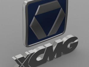 xcmg logo 3D मॉडल