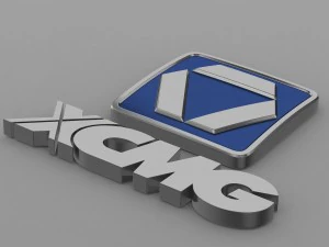 xcmg logo 3D Model