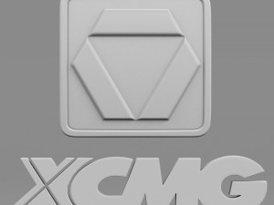xcmg logo 3D मॉडल