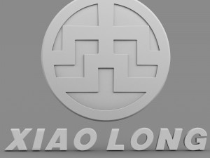 xiao long logo 3D Model