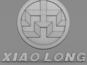 xiao long logo 3D Model