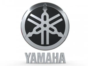 ヤマハのロゴ 3Dモデル