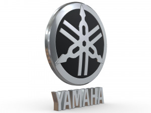 yamaha logo 3D-Modell