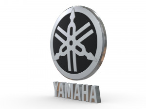 yamaha logo 3D-Modell
