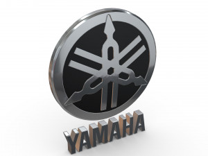 yamaha logo 3D-Modell