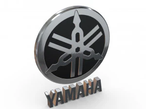 логотип ямаха 3D Модель