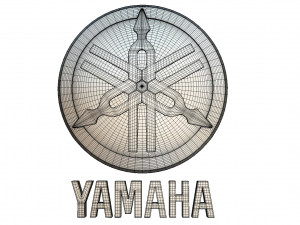 yamaha logo 3D-Modell