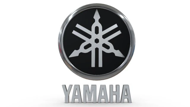 yamaha logo 2 3D Model .c4d .max .obj .3ds .fbx .stl .blend 