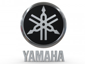 yamaha logo 2 3D Модель