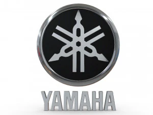 yamaha logo 2 3D Model