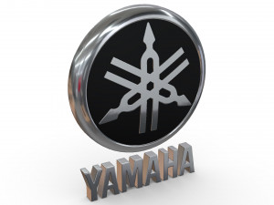 yamaha logo 2 3D Model