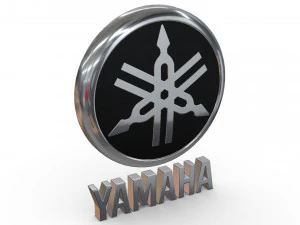 yamaha logo 2 3D Model