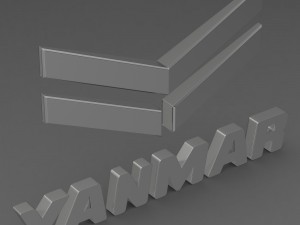 yanmar logo 3D Model