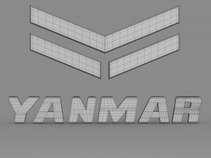 yanmar logo 3D Model