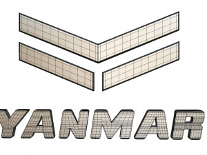 yanmar logo 3D Model